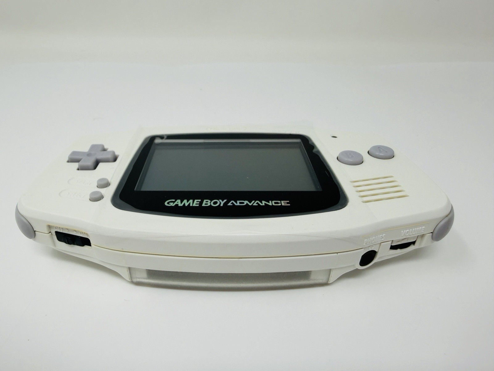 Nintendo Game Boy Advance Gaming Console White System New Screen Lens Tested!