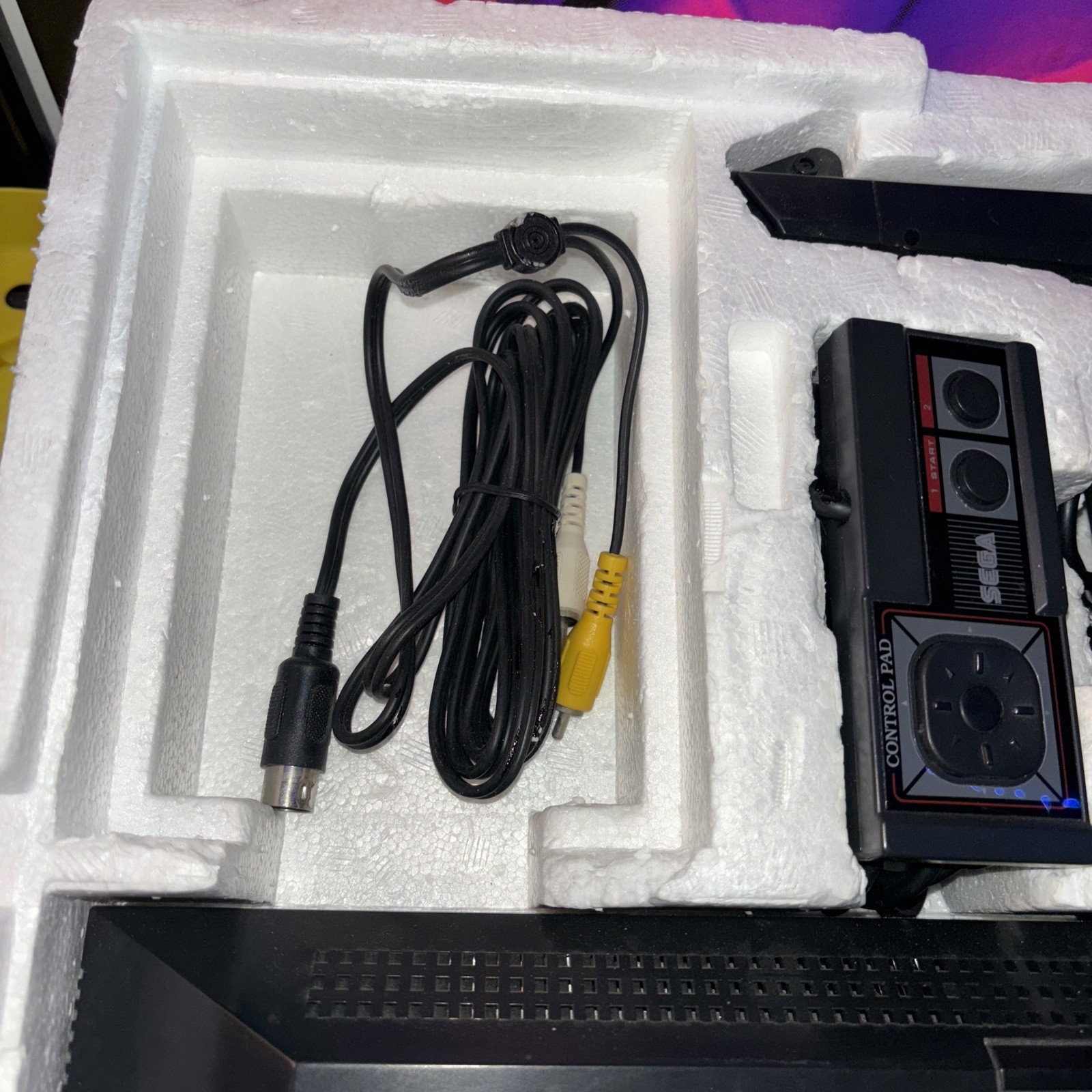 Sega Master System Power Base Console CIB MINTY w/ Light Phaser Model 1