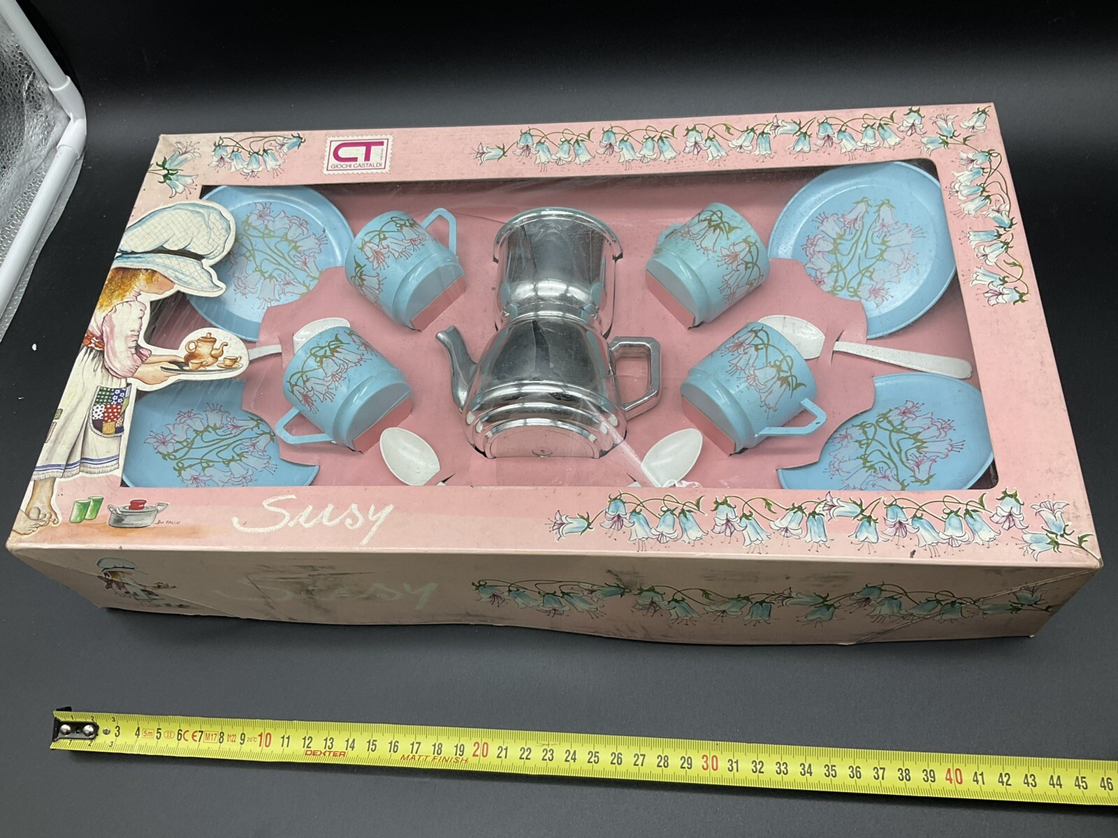 80s VINTAGE# SUSY HOLLIE HOBBIE COFFEE COFFEE COFFEE COFFEE SET’ #NIB RARE [LV]