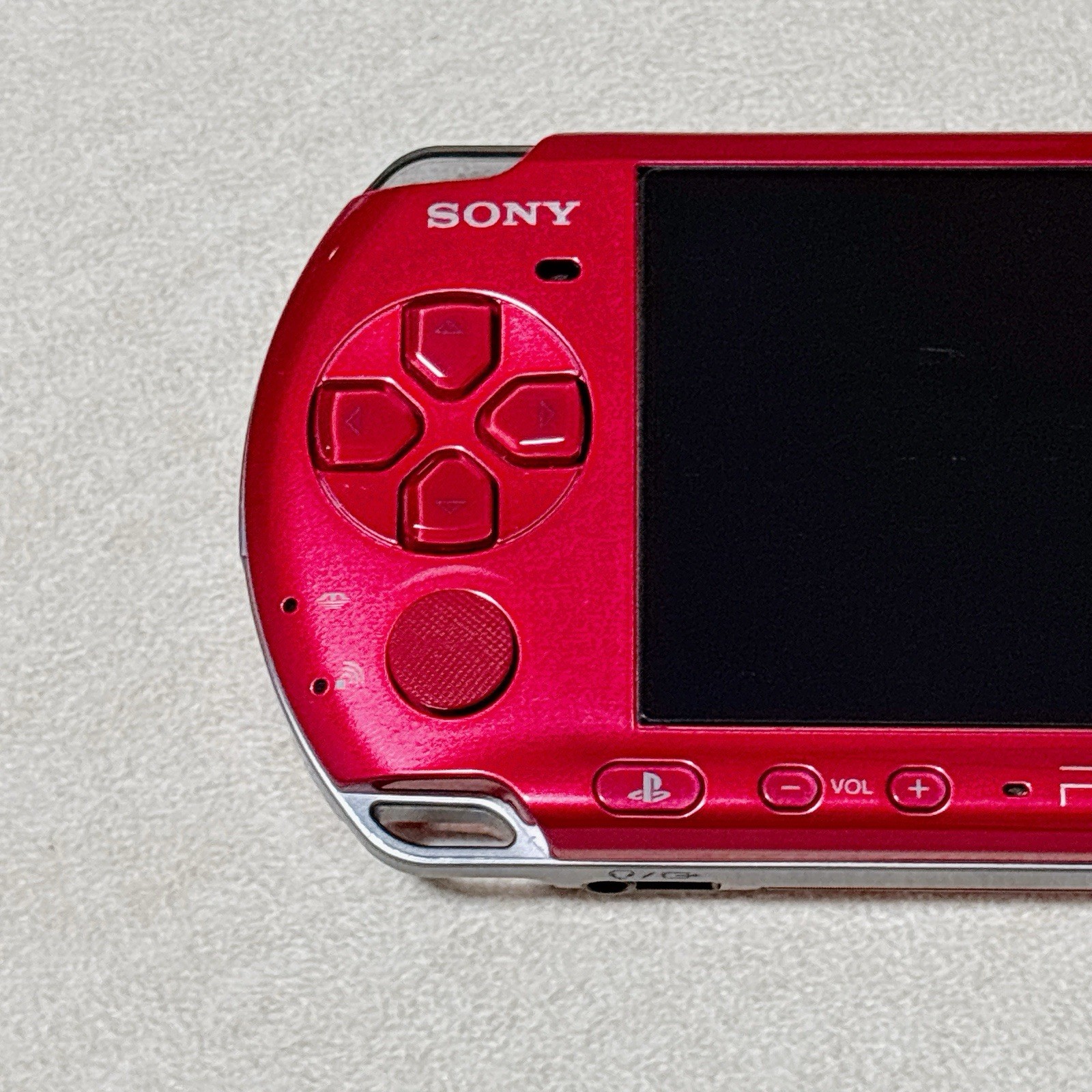 Sony PSP 3000 Radiant Red PSP-3000 RR Boxed Tested Working 4GB Memory Card