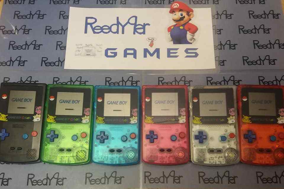 PICK A COLOR CLEAR GBC Pokemon Pikachu Edition Nintendo System Gameboy Game boy