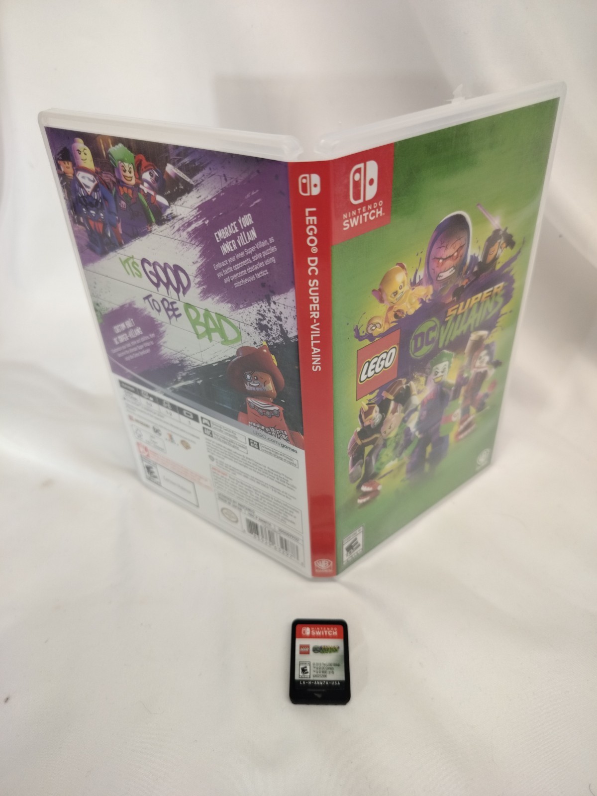 Nintendo Switch Bundle – HAC-001 Red & Blue Joycons – Charger – 5 Games Tested!