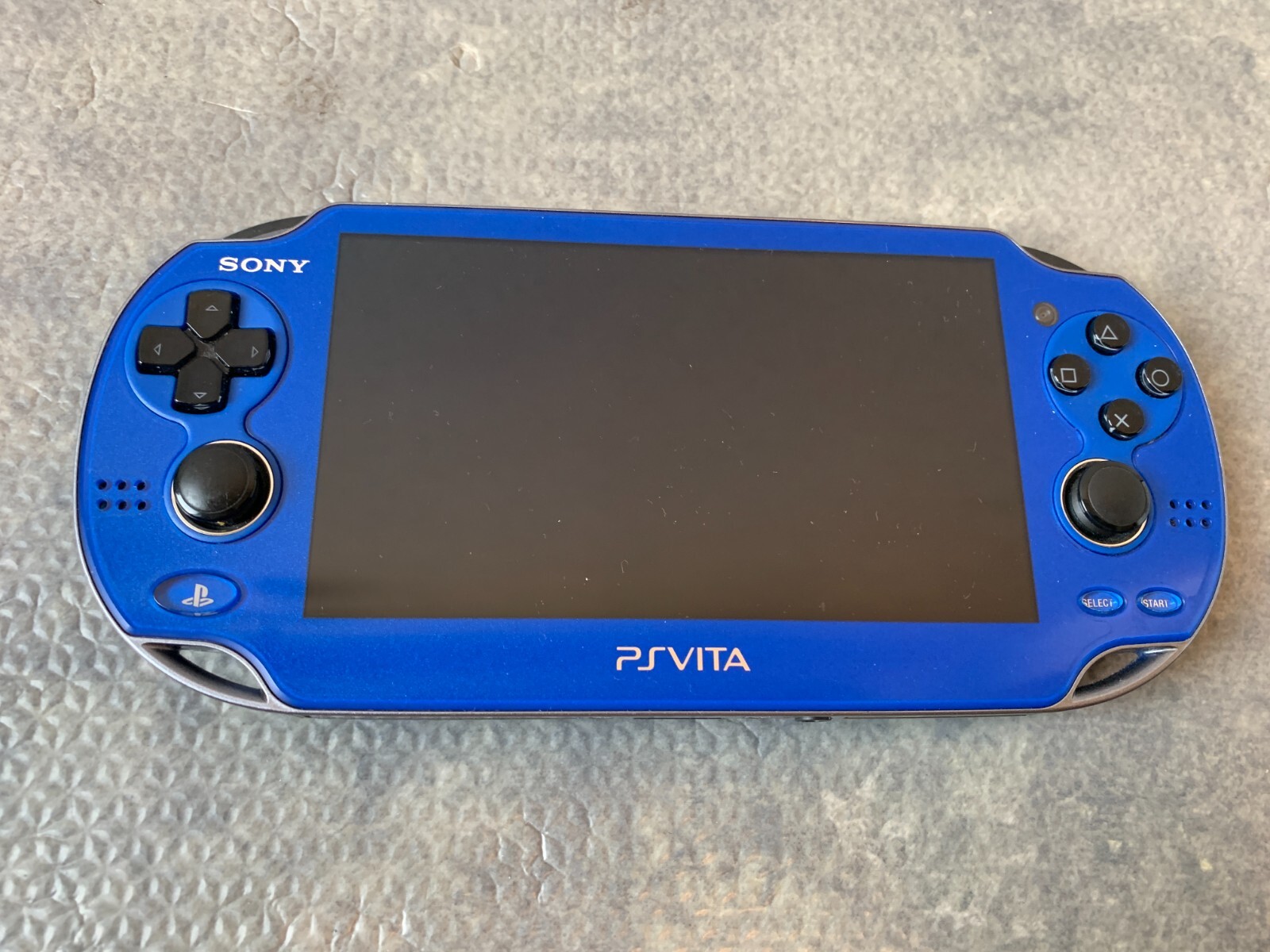 SONY PlayStation PS Vita PCH-1000 ZA04 Sapphire Blue Wi-Fi Boxed “Excellent”