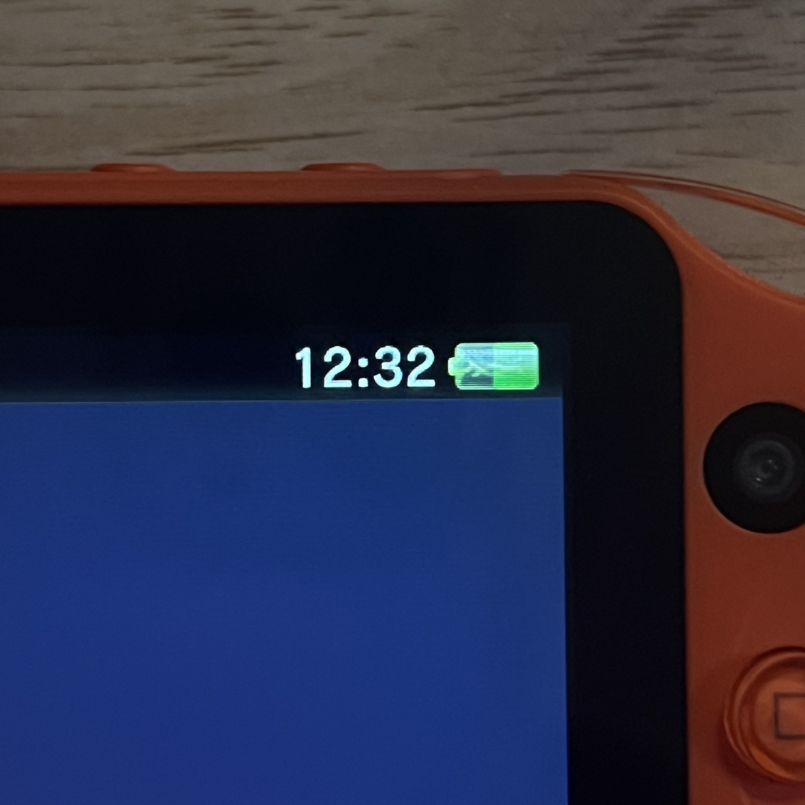 Sony PS Vita 2000 Neon Orange EX Region Free Console w Charger Micro SD 256GB