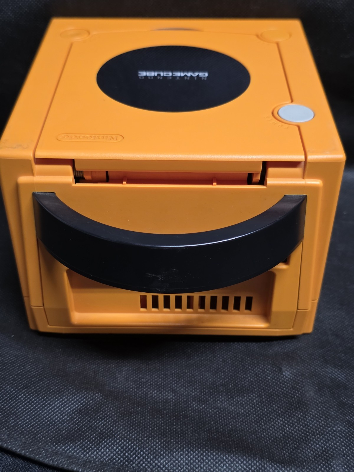 Nintendo Spice Orange Japanese Gamecube Console Bundle w/ 3 Games – TESTED