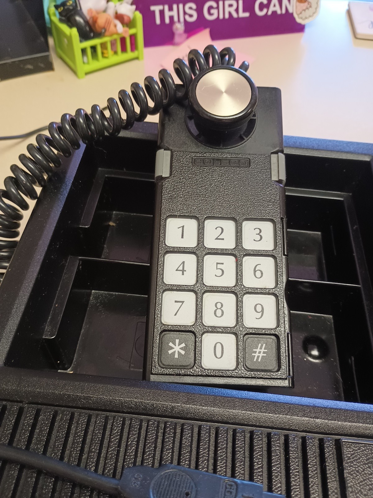Coleco Vision ColecoVision Console Parts Repair Untested 1 Controller