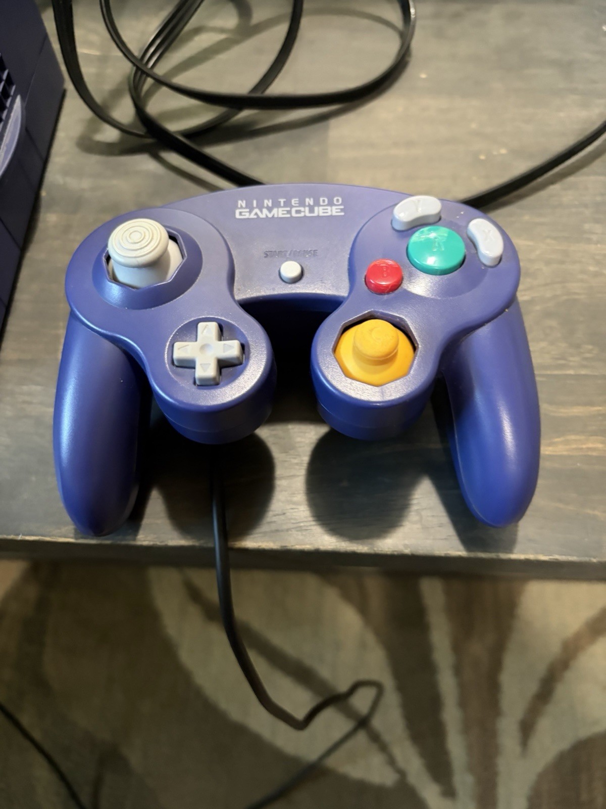 Nintendo GameCube Console System – Indigo (controller, All Chords, Memory Card)