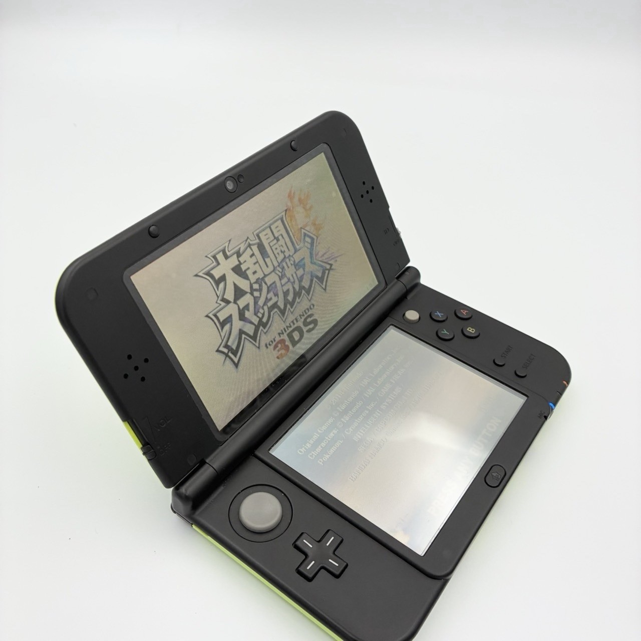 Nintendo New Nintendo 3DS LL lime black Console handheld video Japanese version