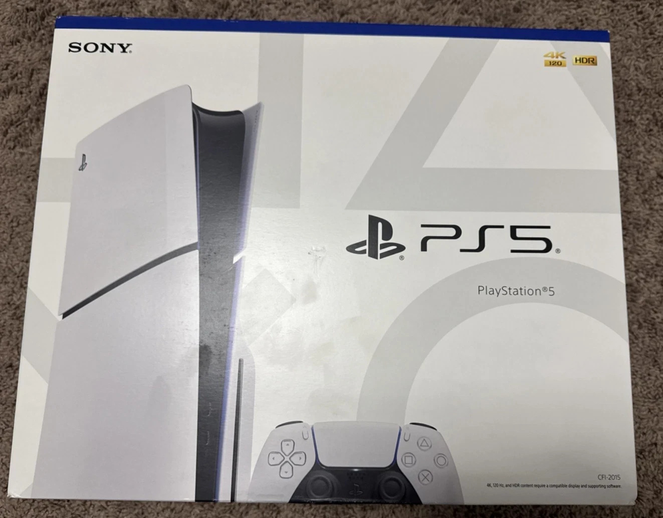 Sony PlayStation 5 Slim – Disc Edition PS5 1TB White Console Gaming System NEW
