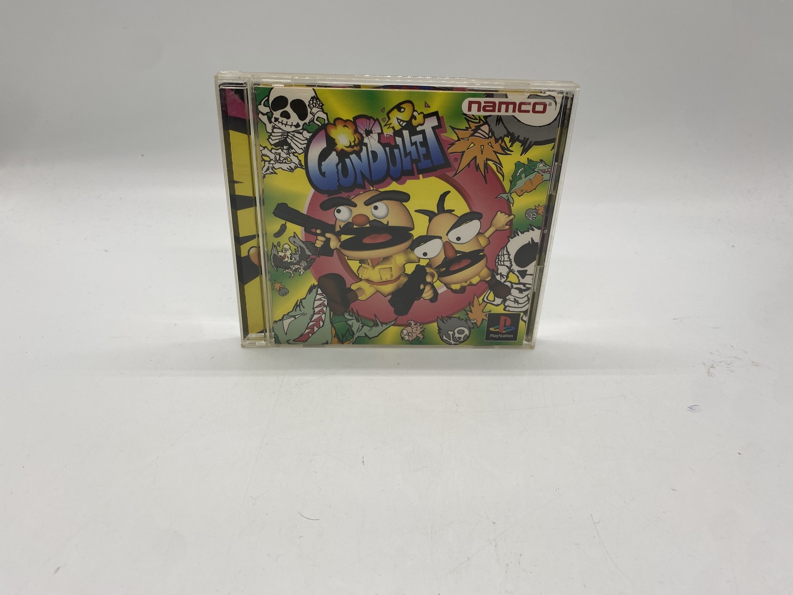 PlayStation 1 PS1 Console w/ Gunbalina Gunbullet set SCPH-7000 JP Ver.