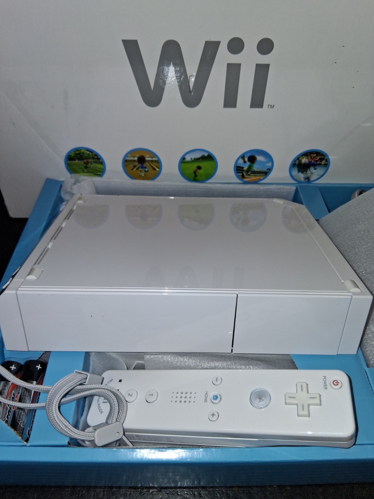 Nintendo Wii Sports Console Bundle In Box Complete Tested