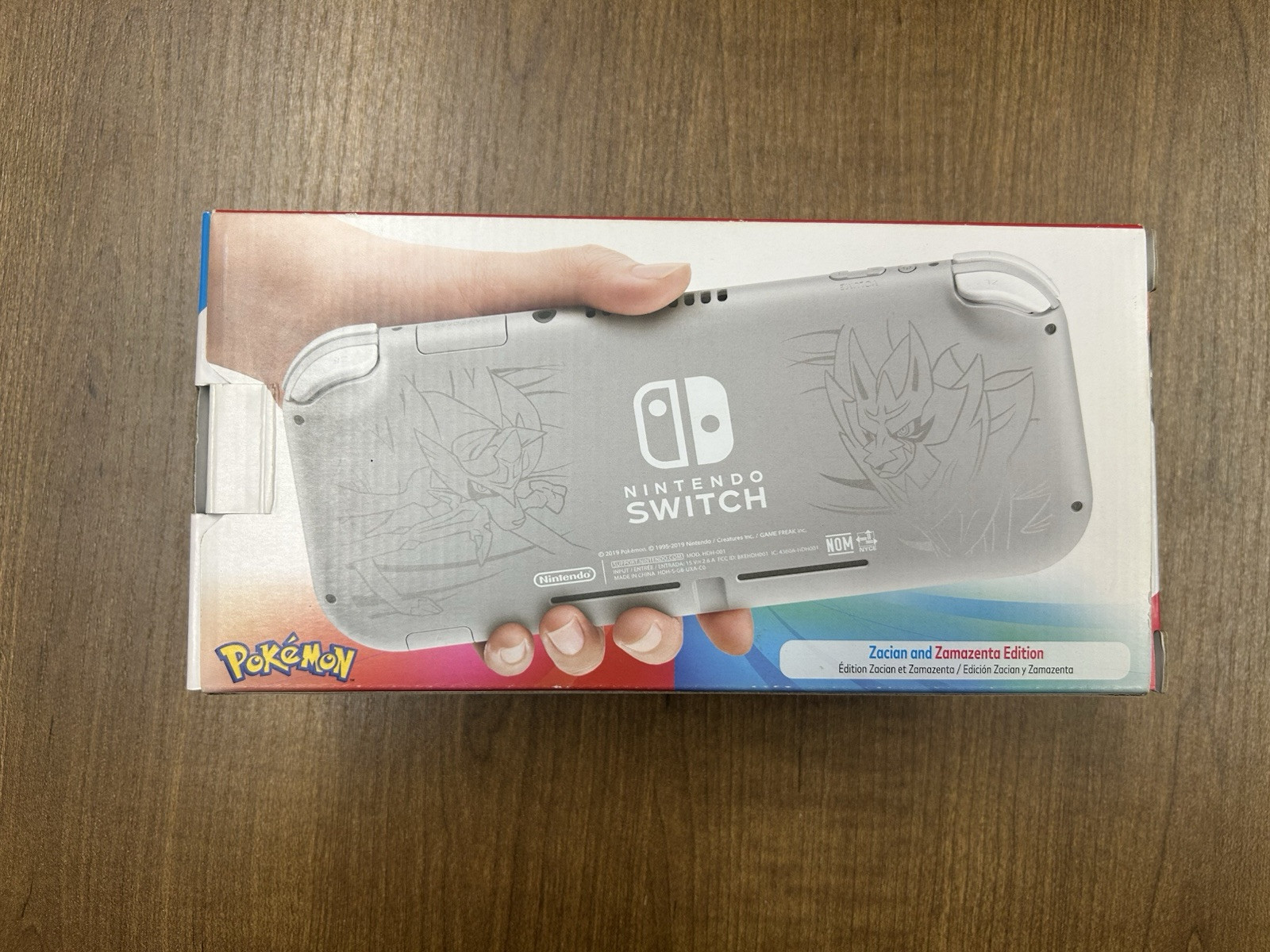 Switch Lite Zacian and Zamazenta Pokemon Edition – Complete & Boxed! Light Used!