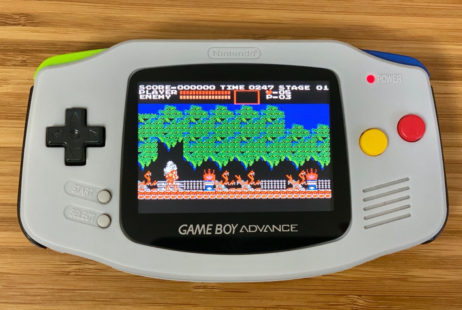 Game Boy Advance GBA Backlit IPS LCD UPGRADE – Send in Service – Pick A Color!