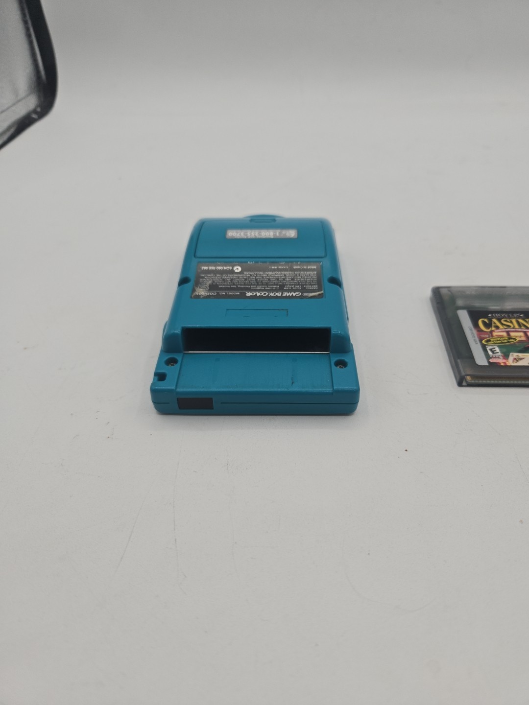 Nintendo Game Boy Color Handheld Game Console Teal Excellent Cond Bundle Game