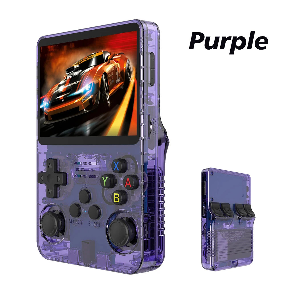R36S Retro Handheld Video Game Linux Console System 3.5 Inch IPS Screen ultra HD