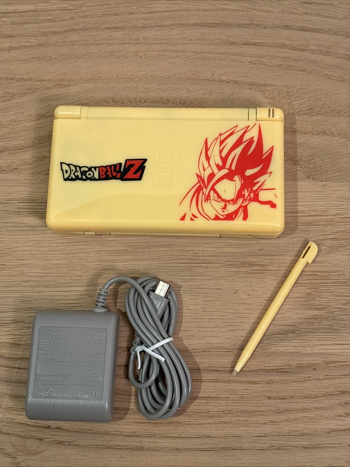 Nintendo DS Lite Dragon Ball Z Edition- New Screens, W/Charger And Stylus