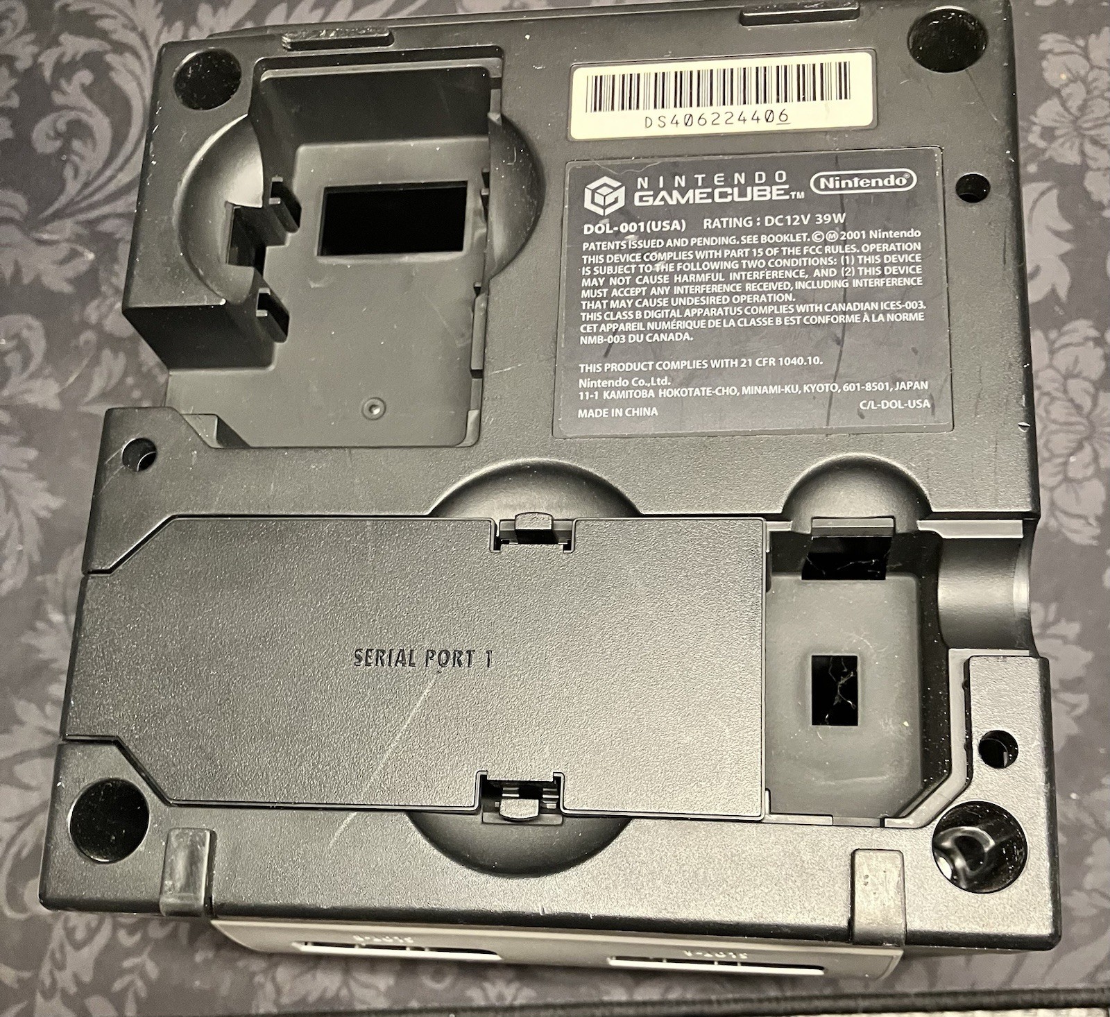 Black Gamecube Shell