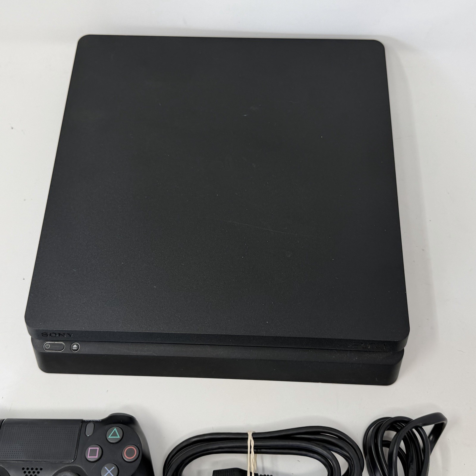 Sony PlayStation 4 PS4 Slim 500GB Console Bundle CUH-2015A Tested Working