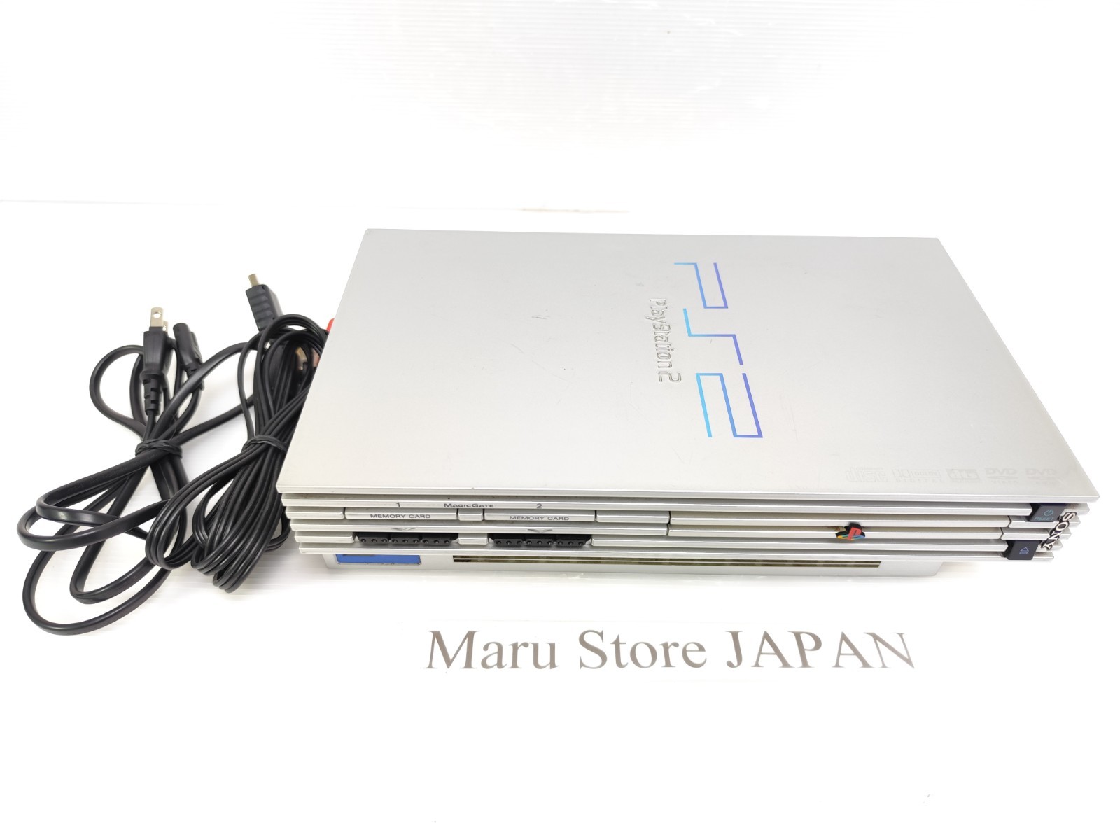PS2 Limited Console SCPH-30000 European Automobile Metallic Silver Region JAPAN