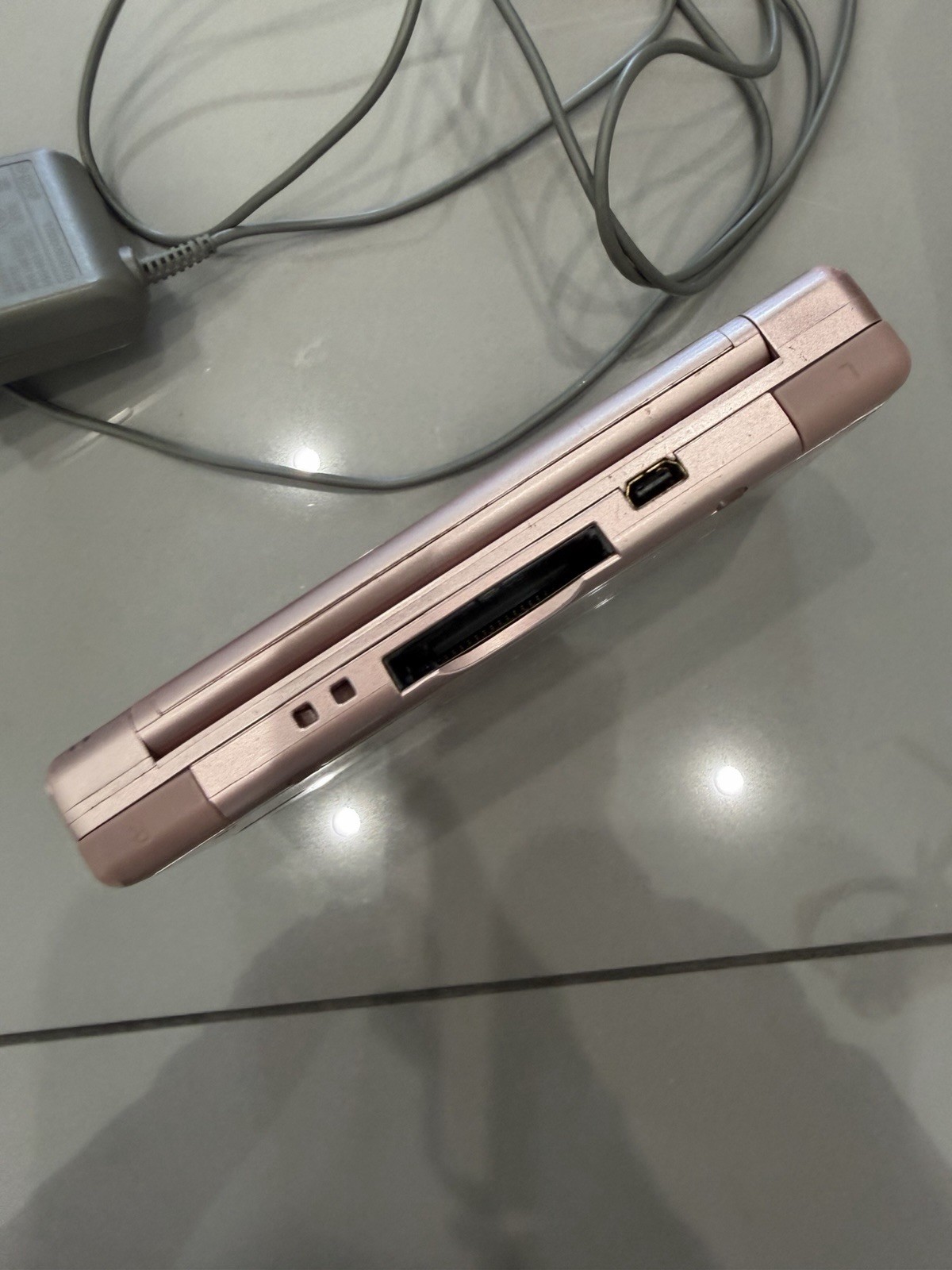 FOR PARTS/REPAIR Nintendo DS Lite USG-001 Pink Handheld Console *READ*