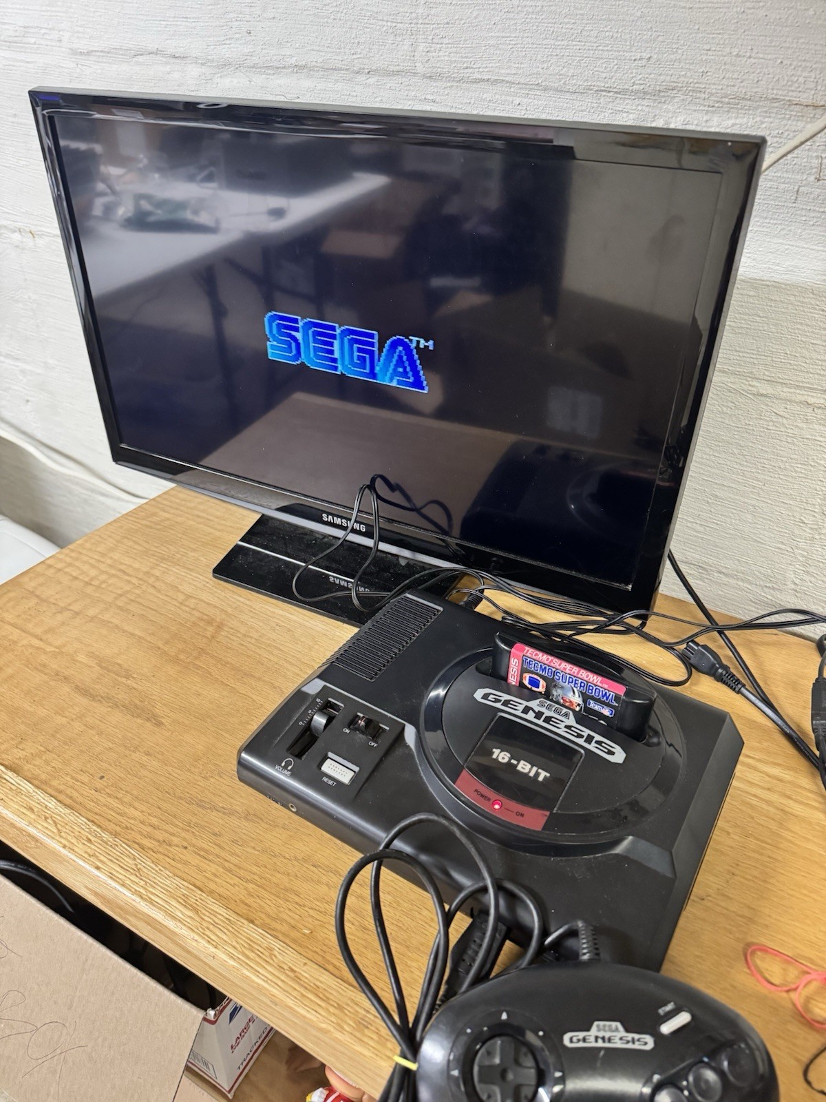 Sega Genesis Model 1601 Gen 1 Console System Tested