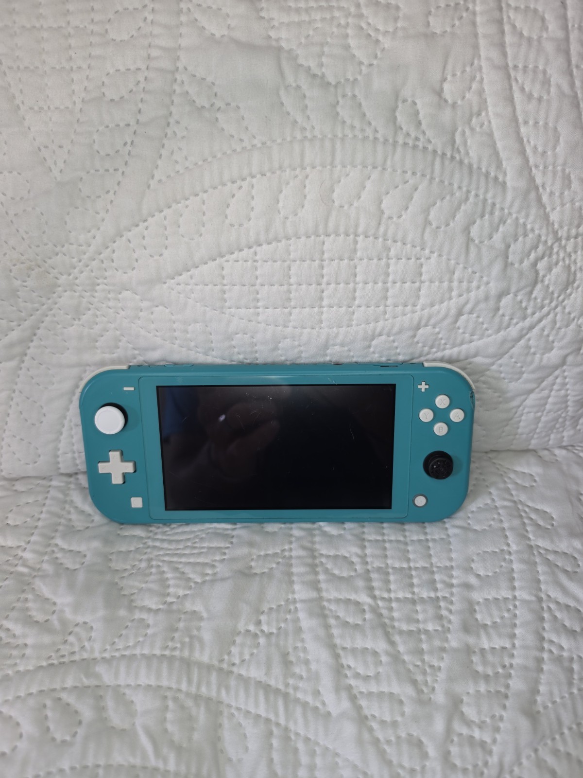 Nintendo Switch Lite Console Turquoise Tested/Working Factory Reset! No Charger