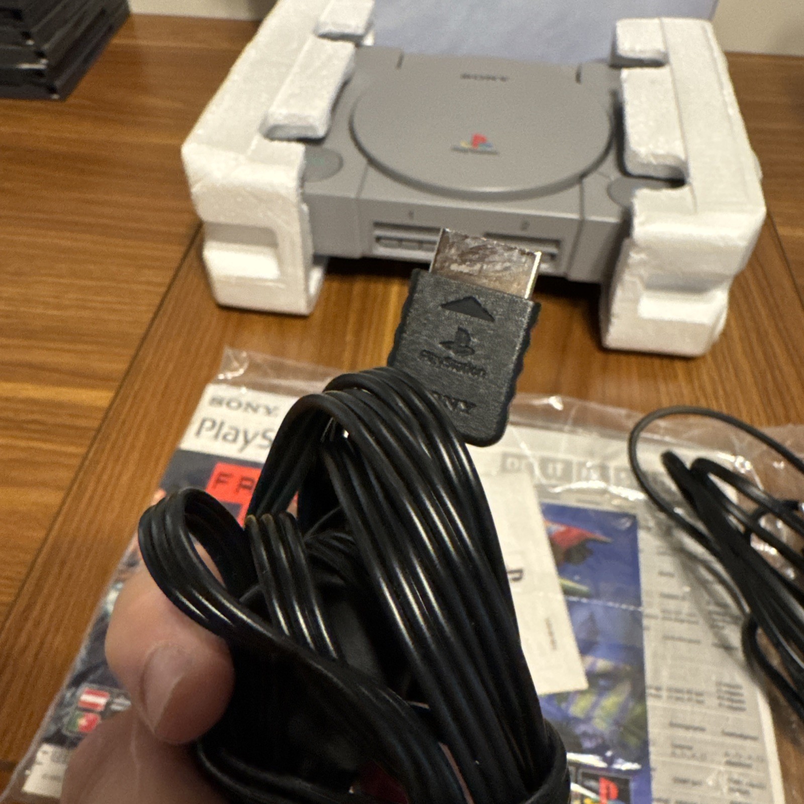 PlayStation 1 PAL Version Open Box Console Untested