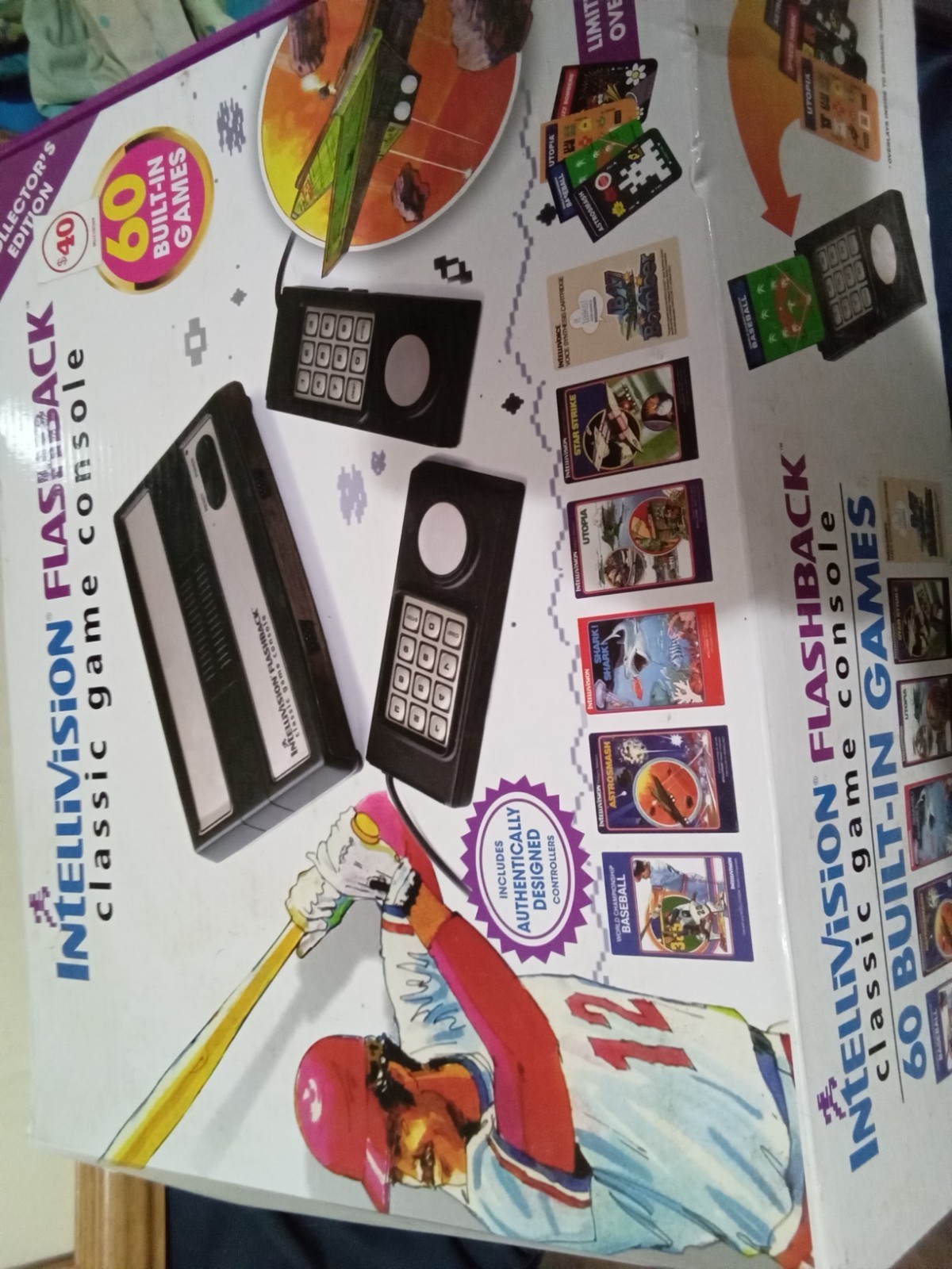IntelliVision AtGames Flashback IN460 Classic Game Console
