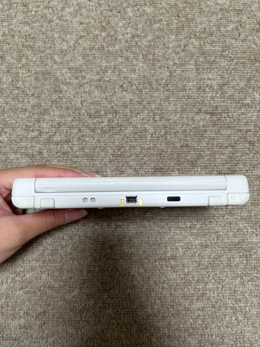 New Nintendo 3DS XL LL White x pink Console region Japanese B994