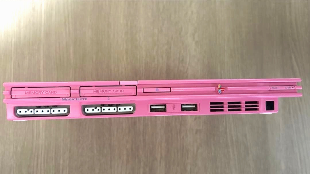 Sony Playstation2 SCPH-77000PK Pink Limited Console Tested w/ Controller, Cable