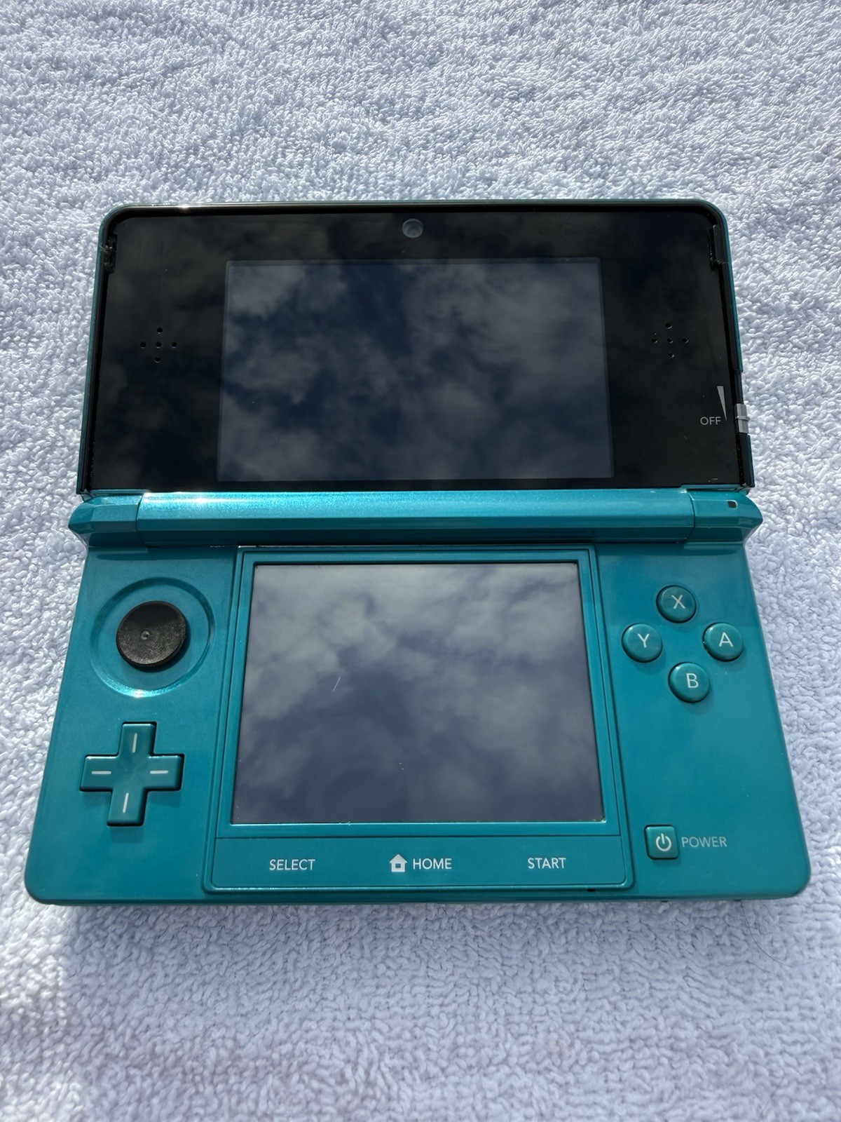 Nintendo 3DS Aqua Blue CTR-001 Tested & Working W/ Charger – Fast Ship