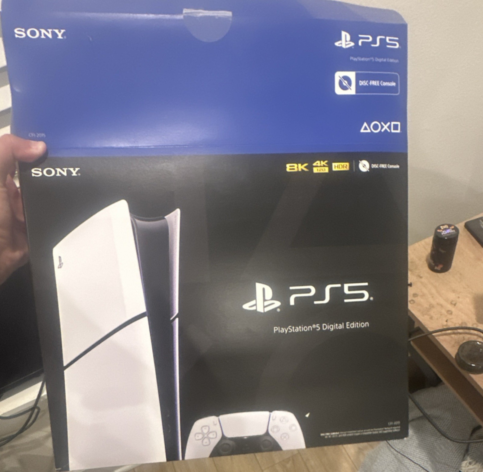 Sony PlayStation 5 Digital Edition Console DualSense Controller HDR 8K 4K