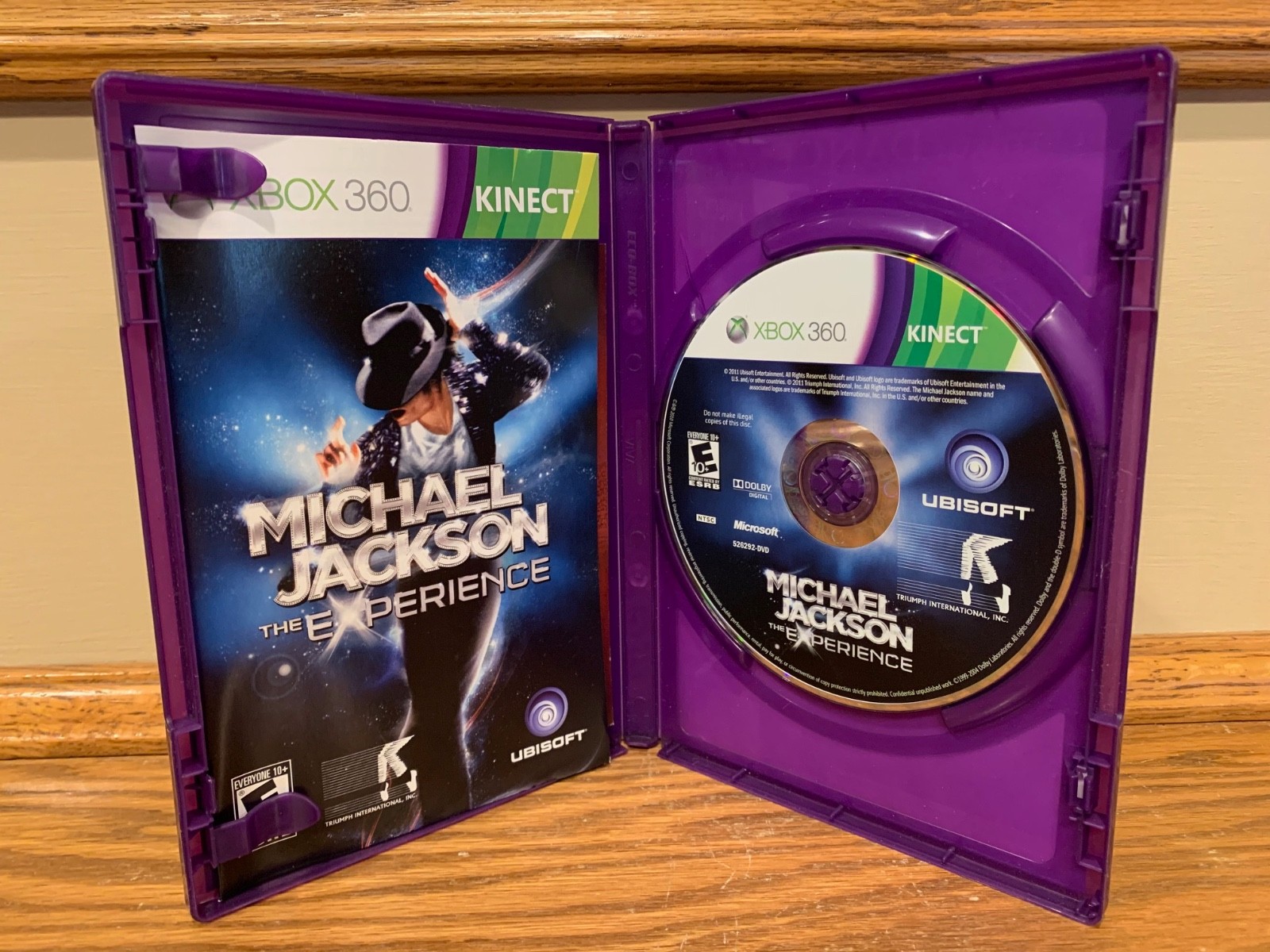 Microsoft Xbox 360 S Slim 4GB Black Console with Controller 4 Games & Kinect
