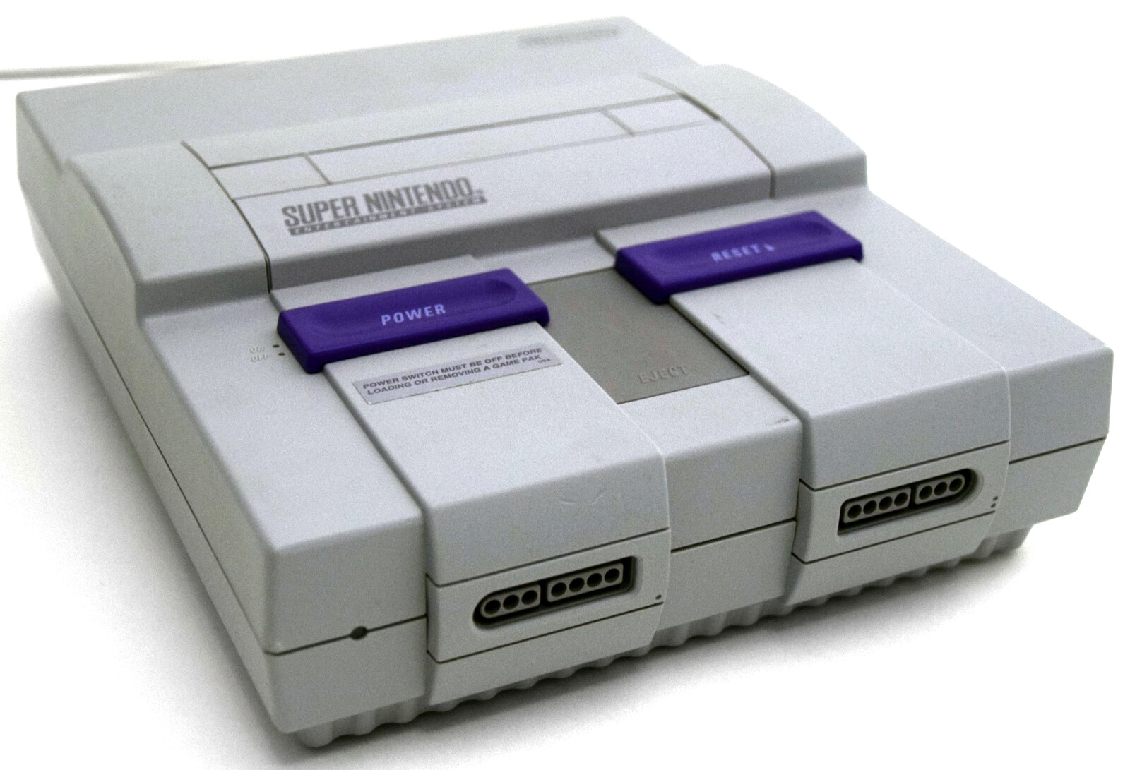 Original Super Nintendo Entertainment System Console SNES Video Game Bundle