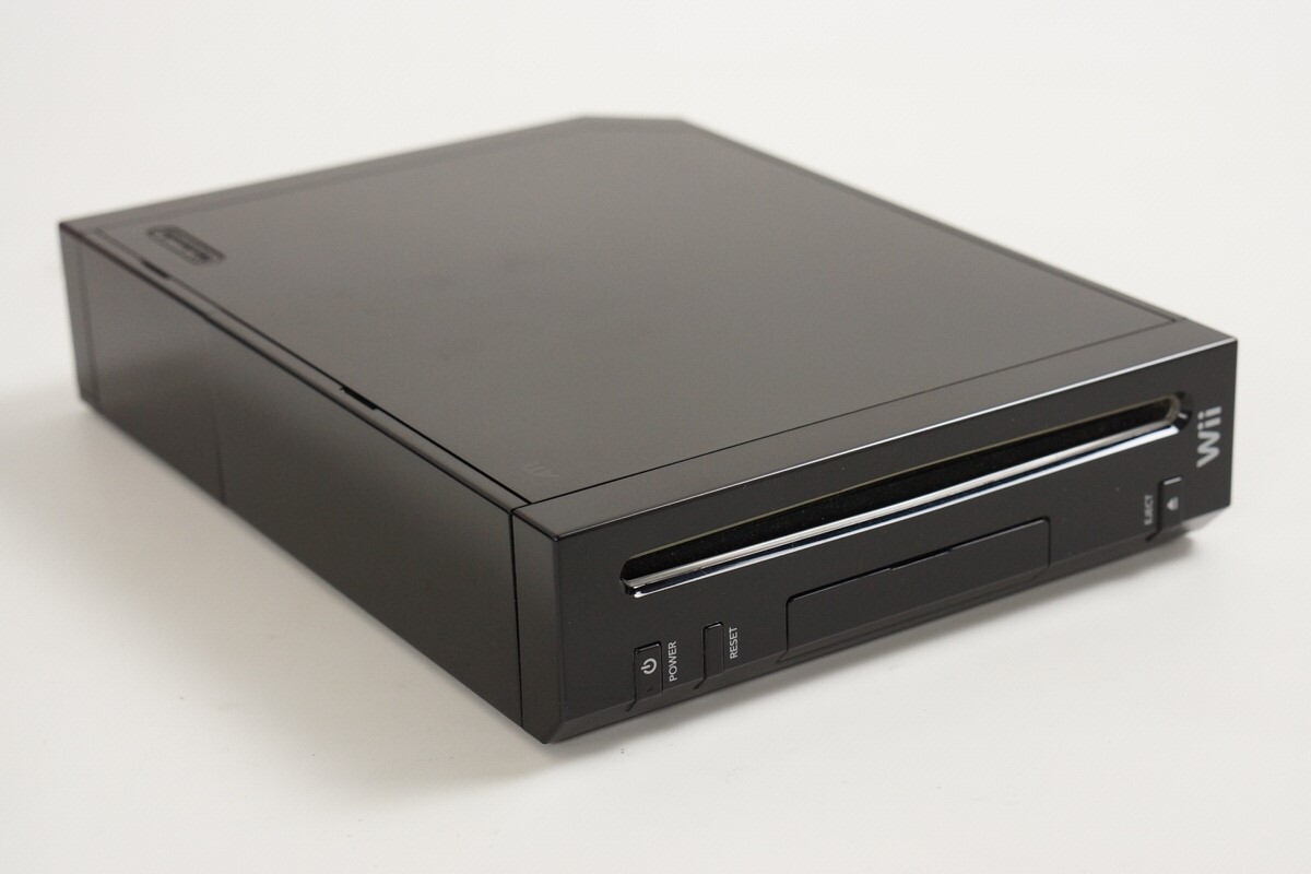 Nintendo Wii Console Black RVL001 -Japan Model- Tested System wii party 51618277