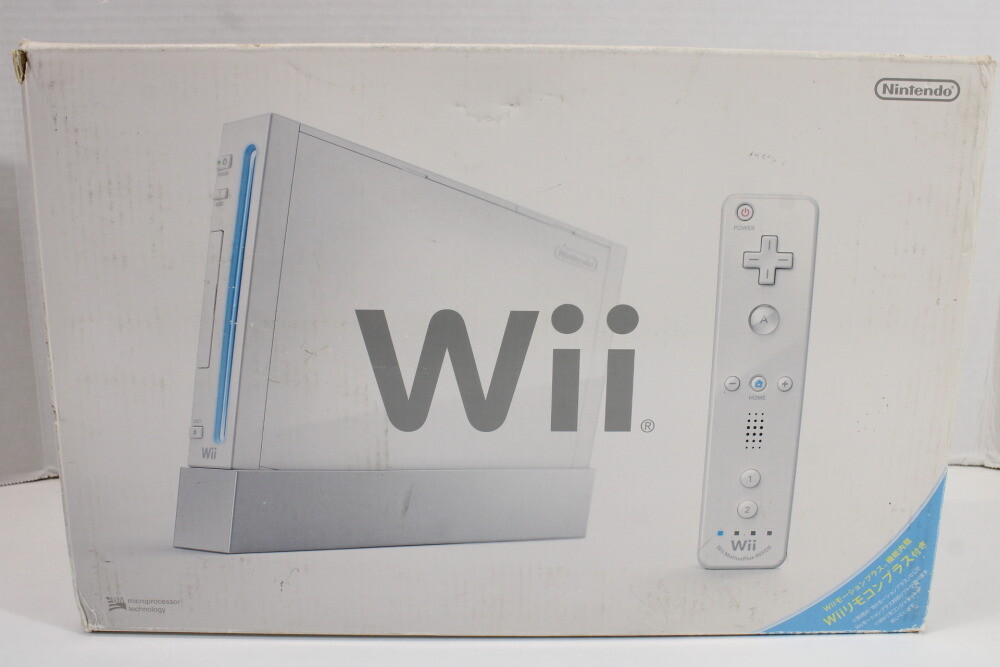 Boxed Japanese Nintendo Wii White Console Wii Party Controller US Seller Japan