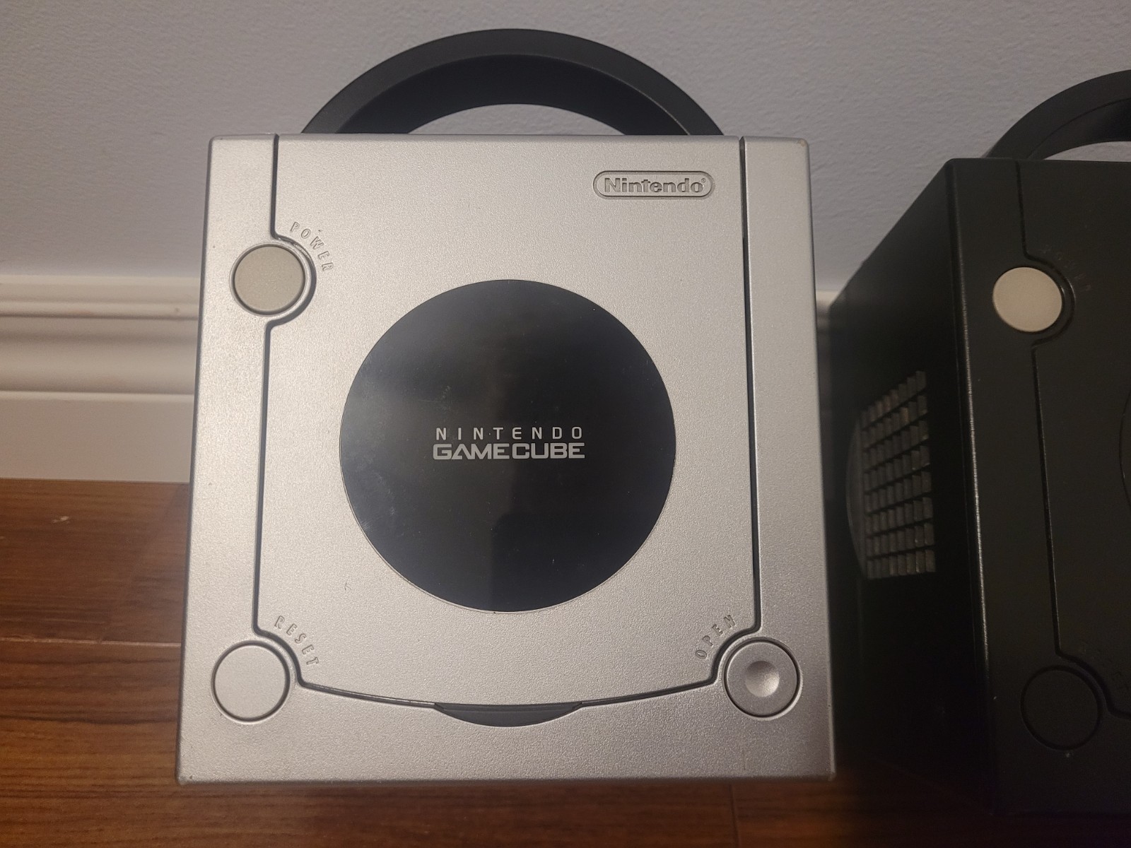 Nintendo GameCube Silver DOL-101 & Black DOL-001 Consoles Only Parts or Repair