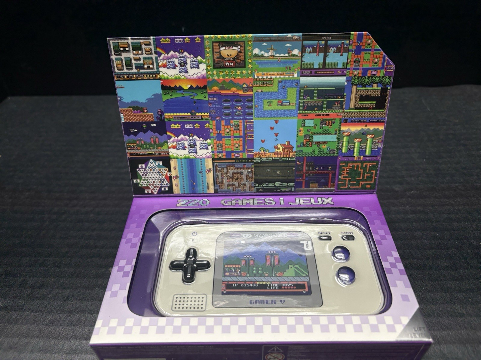 NEW, SEALED My Arcade Gamer V Classic Handheld, Loaded With 220 Retro Games
