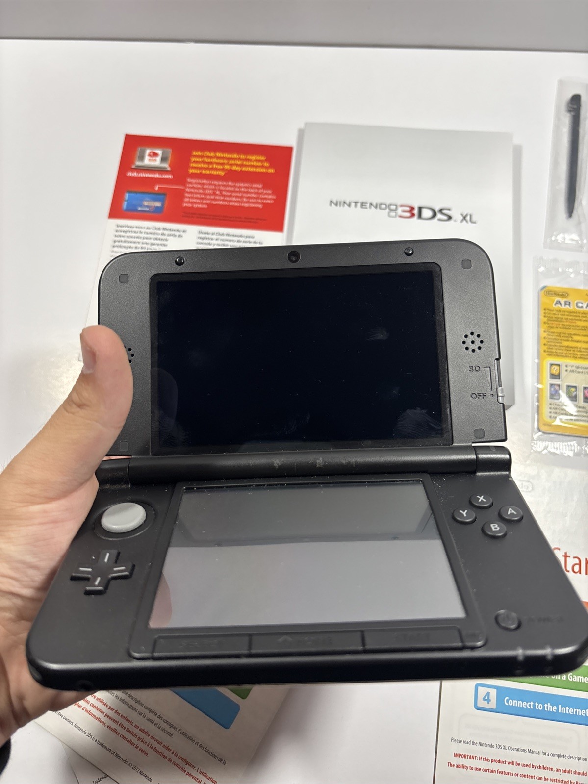Nintendo 3DS XL Pokemon Xerneas & Pokemon Yveltal Red Edition – CIB Complete VG
