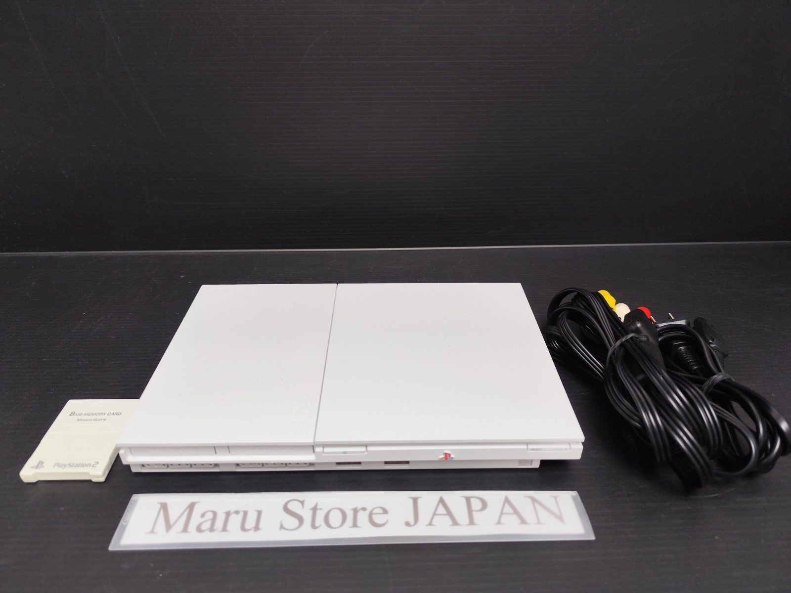 Near Mint “Region Free” SONY Playstation2 Slim Console SCPH-90000 Ceramic White