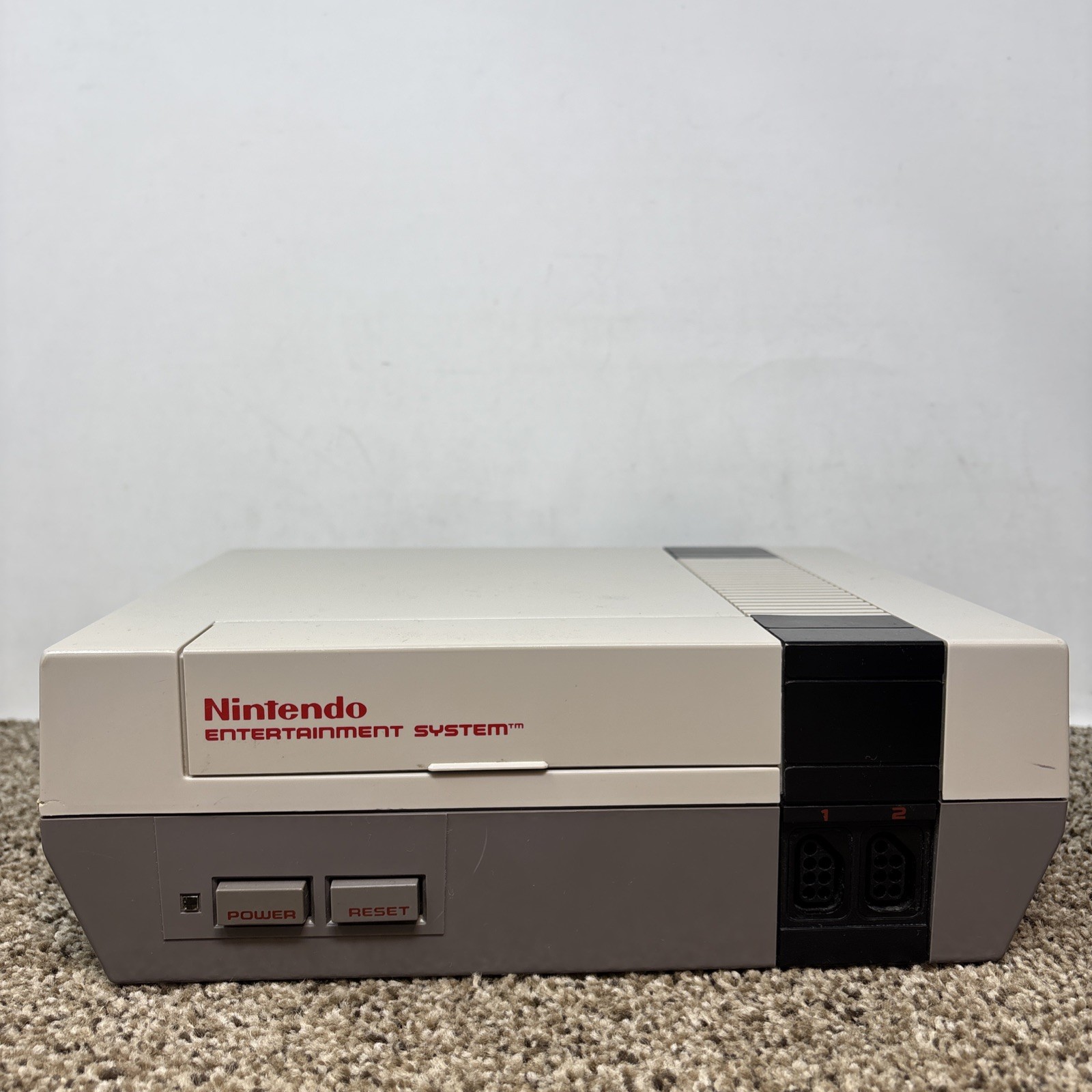 1985 Original NES Nintendo System Console + New 72 Pin Authentic Tested Bundle