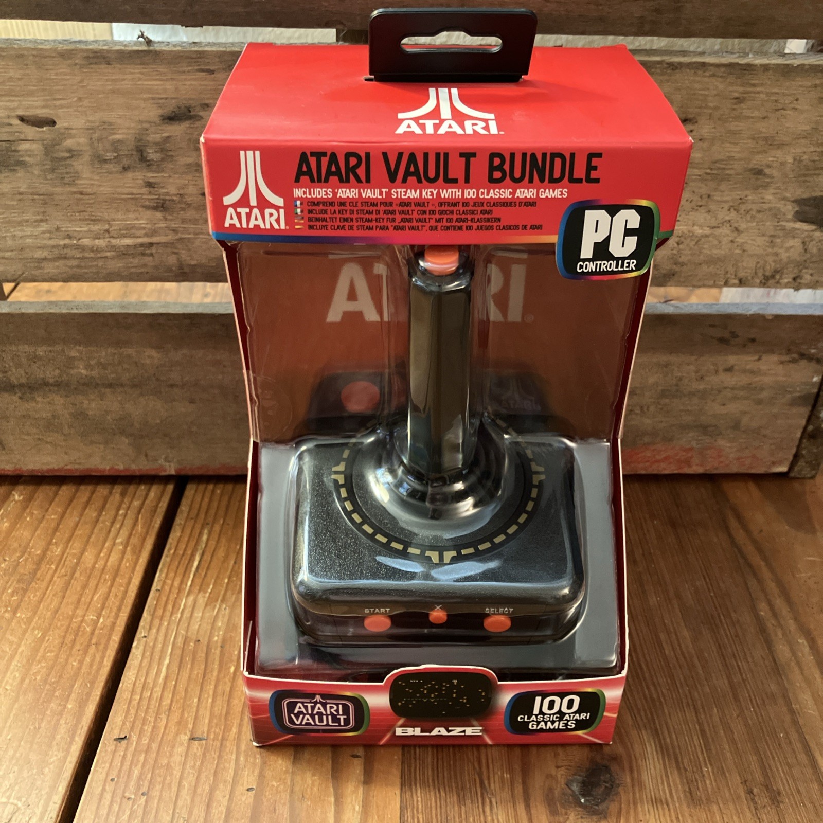 Atari Vault Bundle PC Controller Steam Key w/ 100 Classic Atari Games Blaze