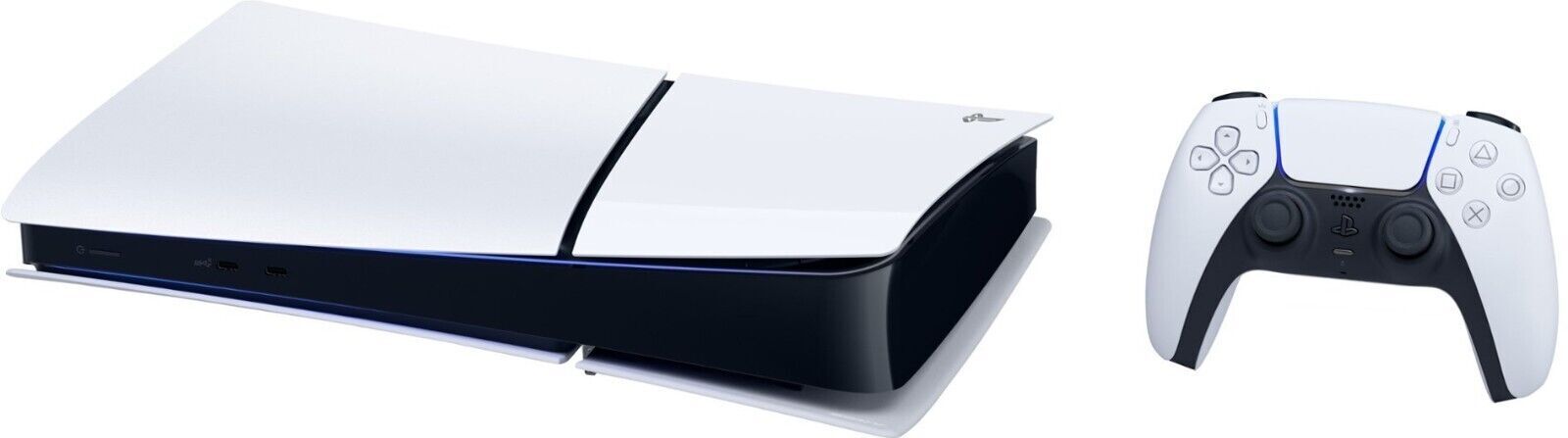 Sony PlayStation 5 Slim Console Digital Edition (White)