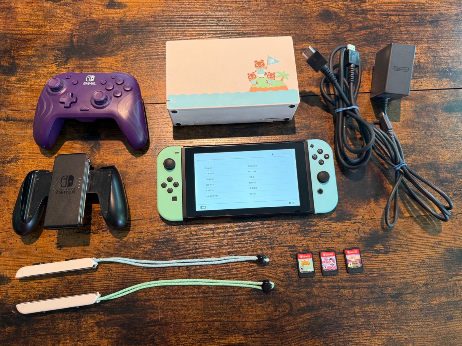 Nintendo Switch HAC-001(-01) Animal Crossing: New Horizon Special Edition – 32GB