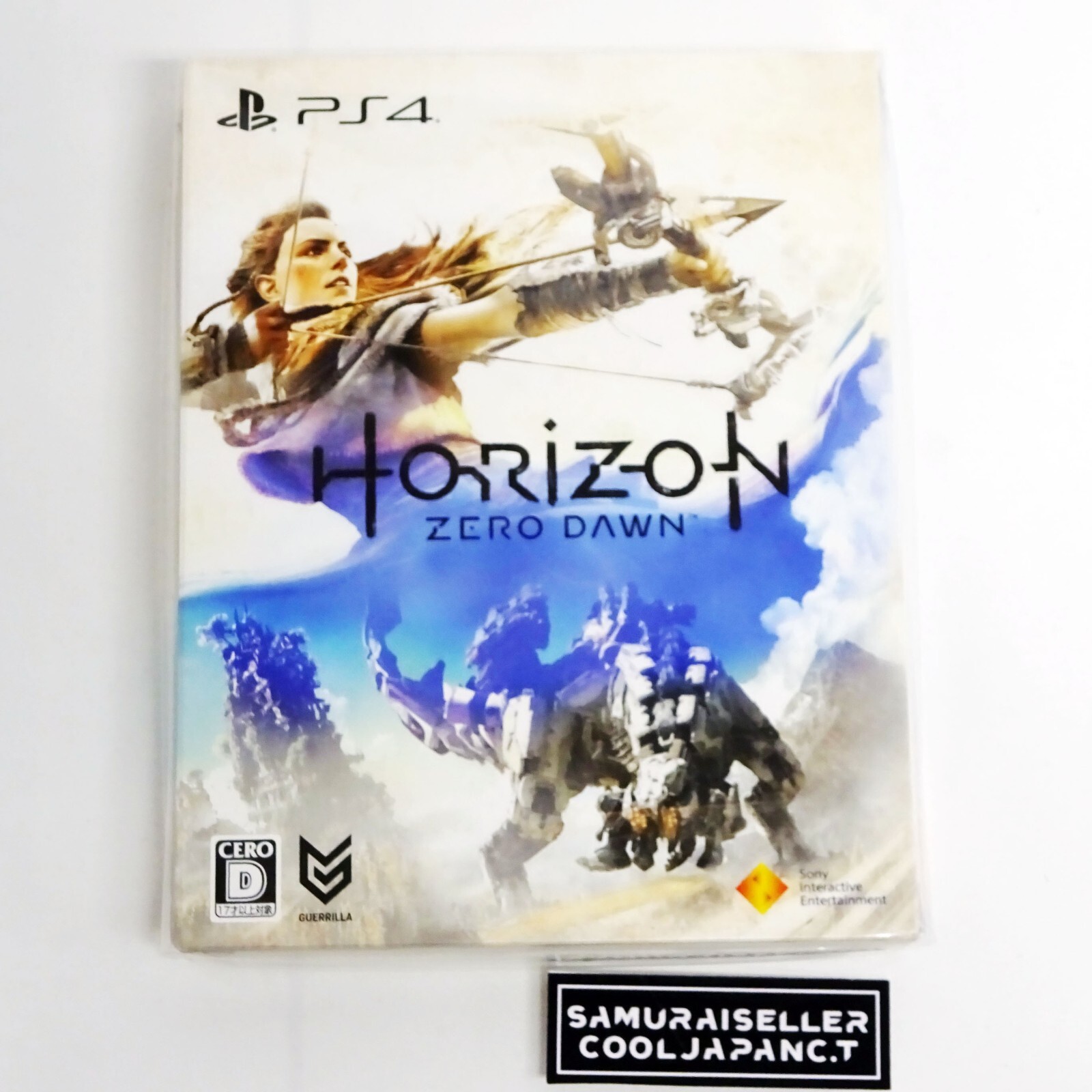 Horizon Zero Dawn Limited Edition Game PS4 Art book Special Box Japan NEW