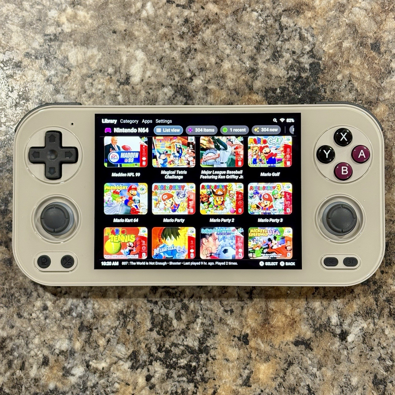 Anbernic RG476H, Custom Retro Handheld, 128GB + 256GB Card, Loaded Ready To Play