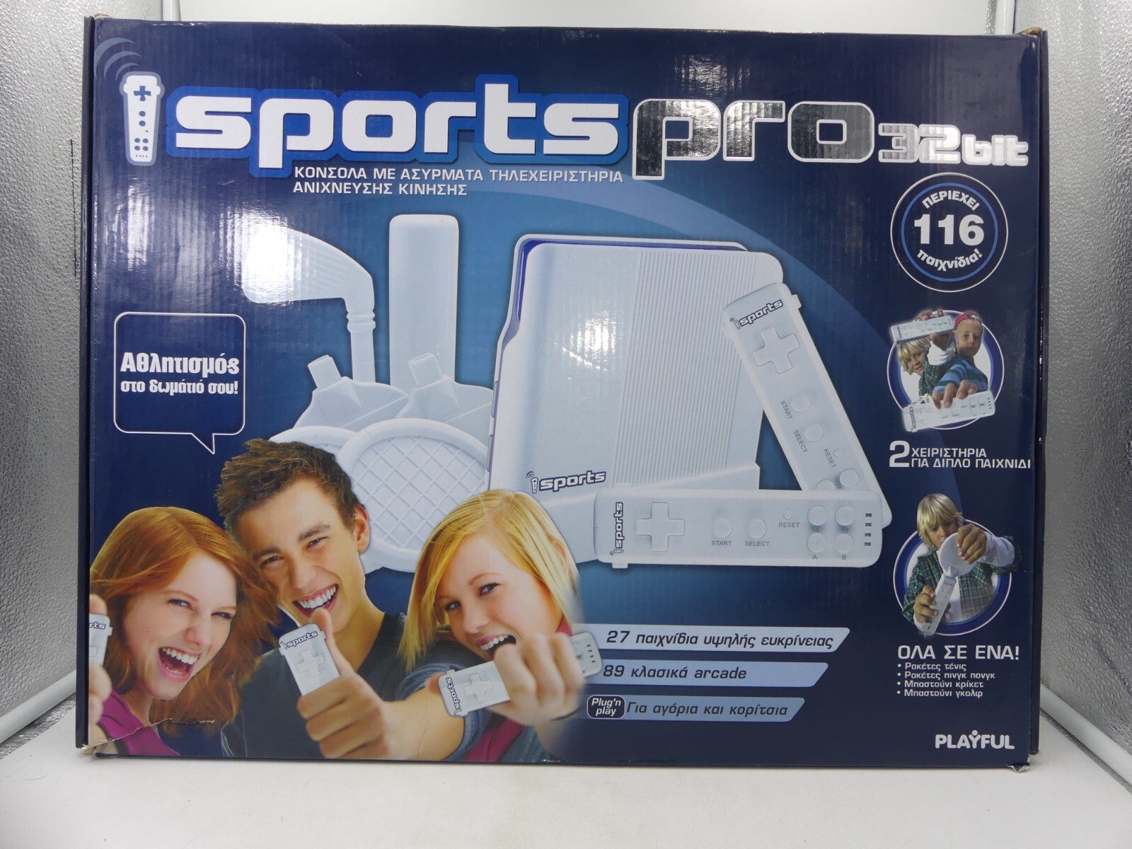 sports pro playful 32 bit Console PAL UNTESTED
