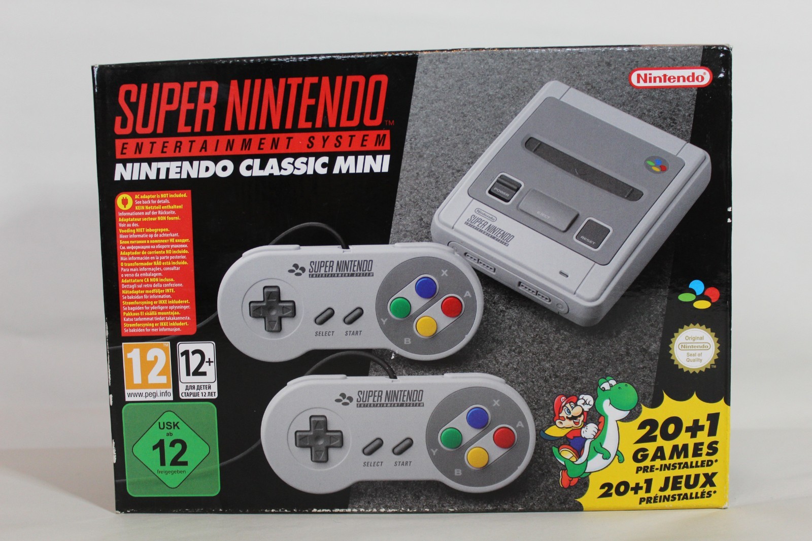 Super Nintendo Classic Mini – Fully Tested, Boxed, 21 Games – Rare Retro Console