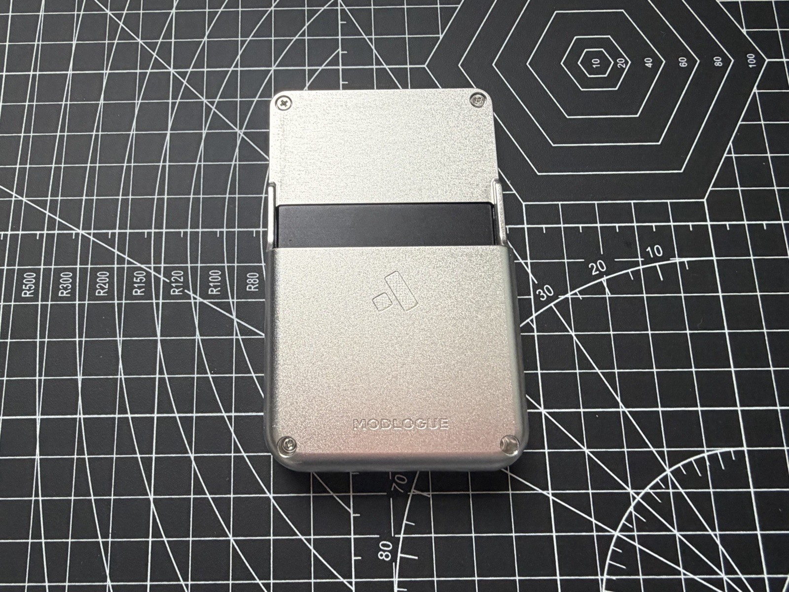 Nintendo Game Boy Color – Tad Boy Color Alu Silver Shell & Type C & IPS Screen