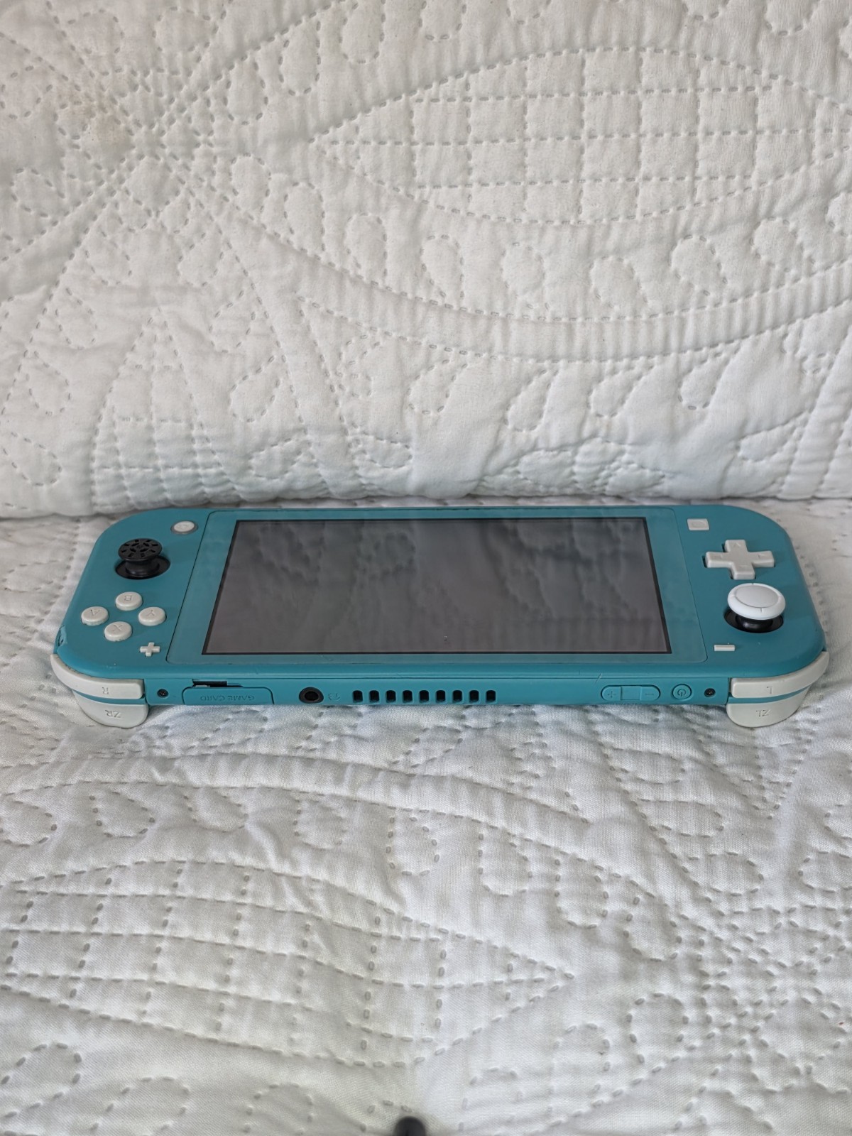 Nintendo Switch Lite Console Turquoise Tested/Working Factory Reset! No Charger